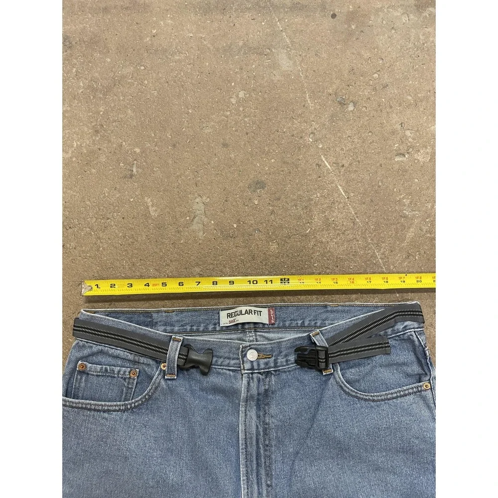 Levis 505‎ Jeans Mens 40x30 Blue Regular Fit Straight Leg Zip Fly Medium Wash